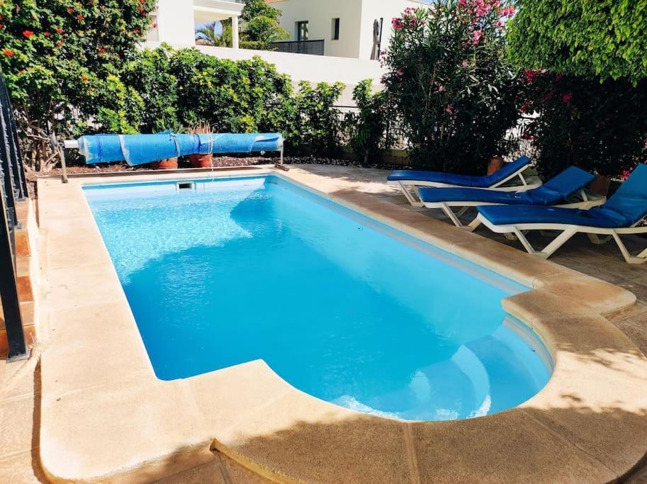 Private Pool 'Villa Vibe Tenerife' Sunset & Ocean View Chayofa Eksteriør bilde